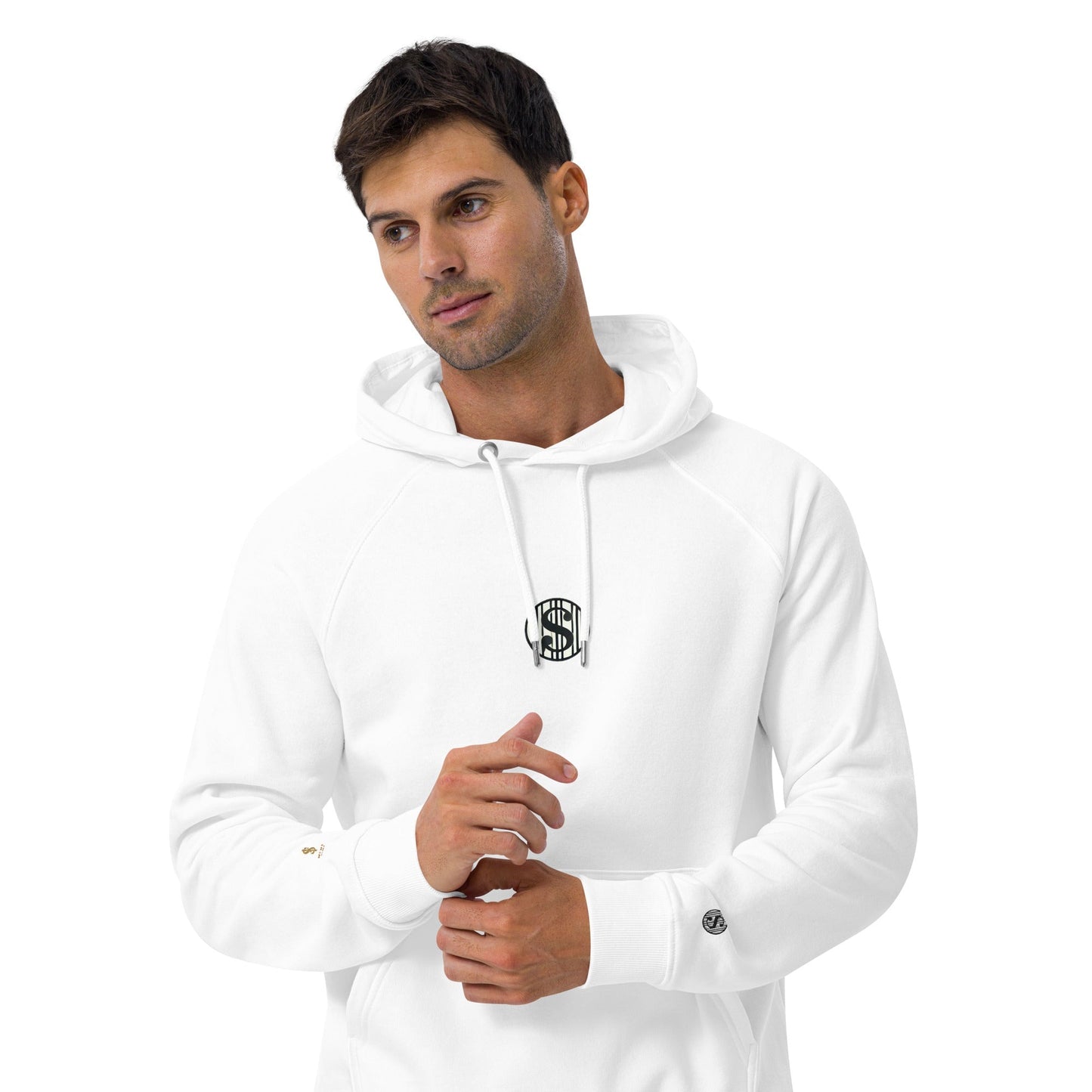 Sudadera raglán con capucha, unisex, de graffiti, estampada grande, de MDB Co.