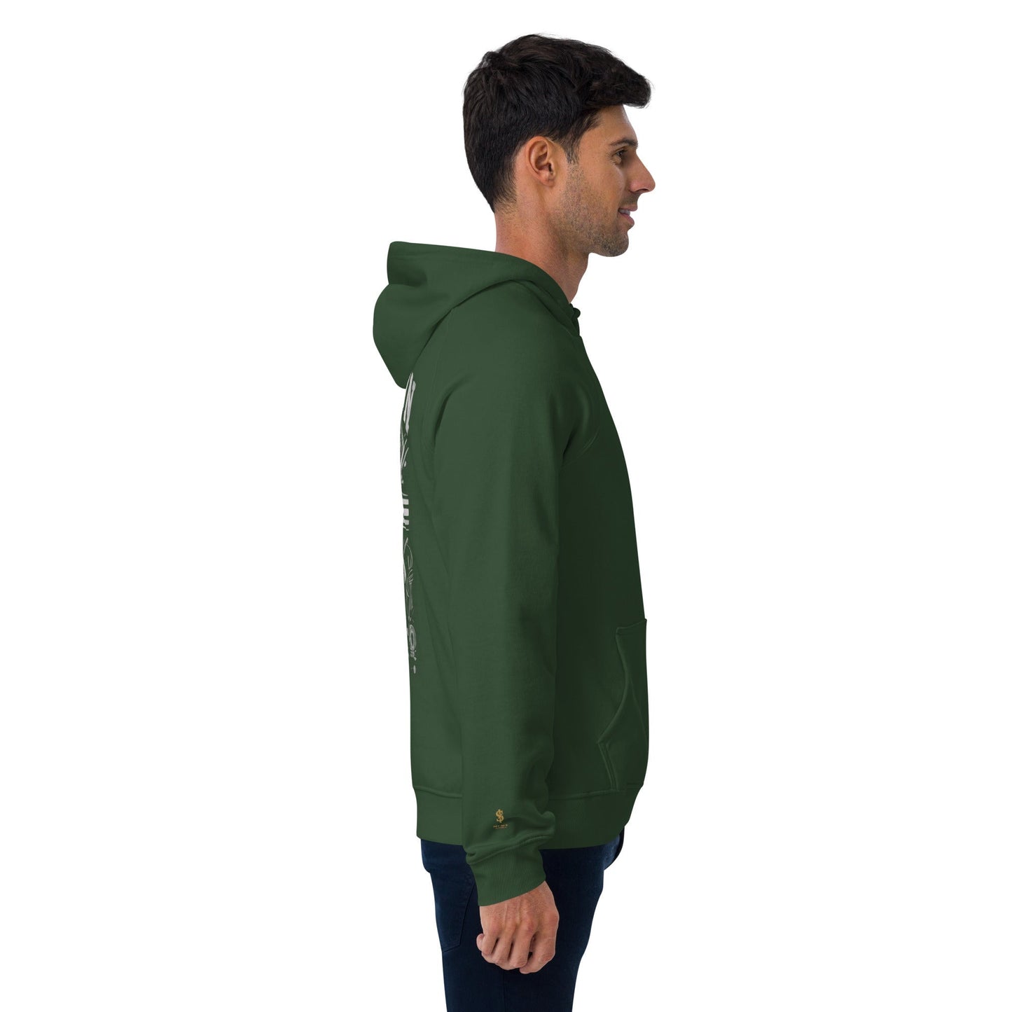 Sudadera raglán con capucha, unisex, de graffiti, estampada grande, de MDB Co.