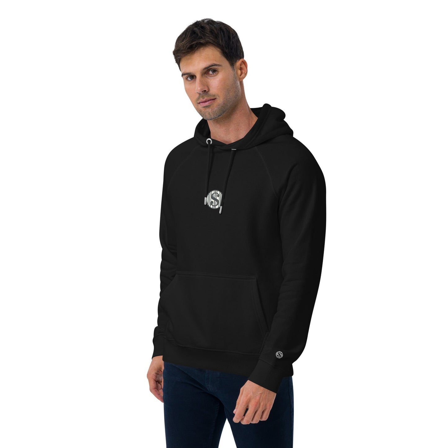 Sudadera raglán con capucha, unisex, de graffiti, estampada grande, de MDB Co.