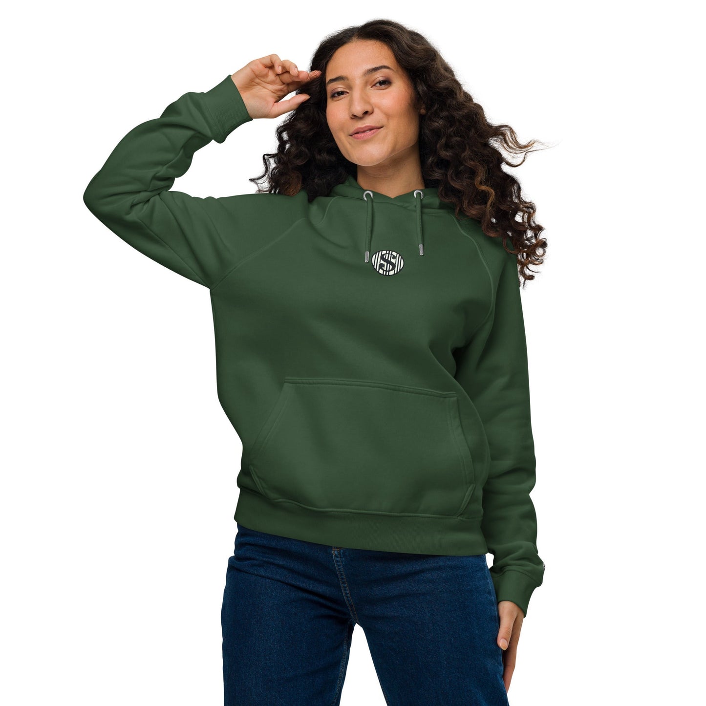 Sudadera raglán con capucha, unisex, de graffiti, estampada grande, de MDB Co.