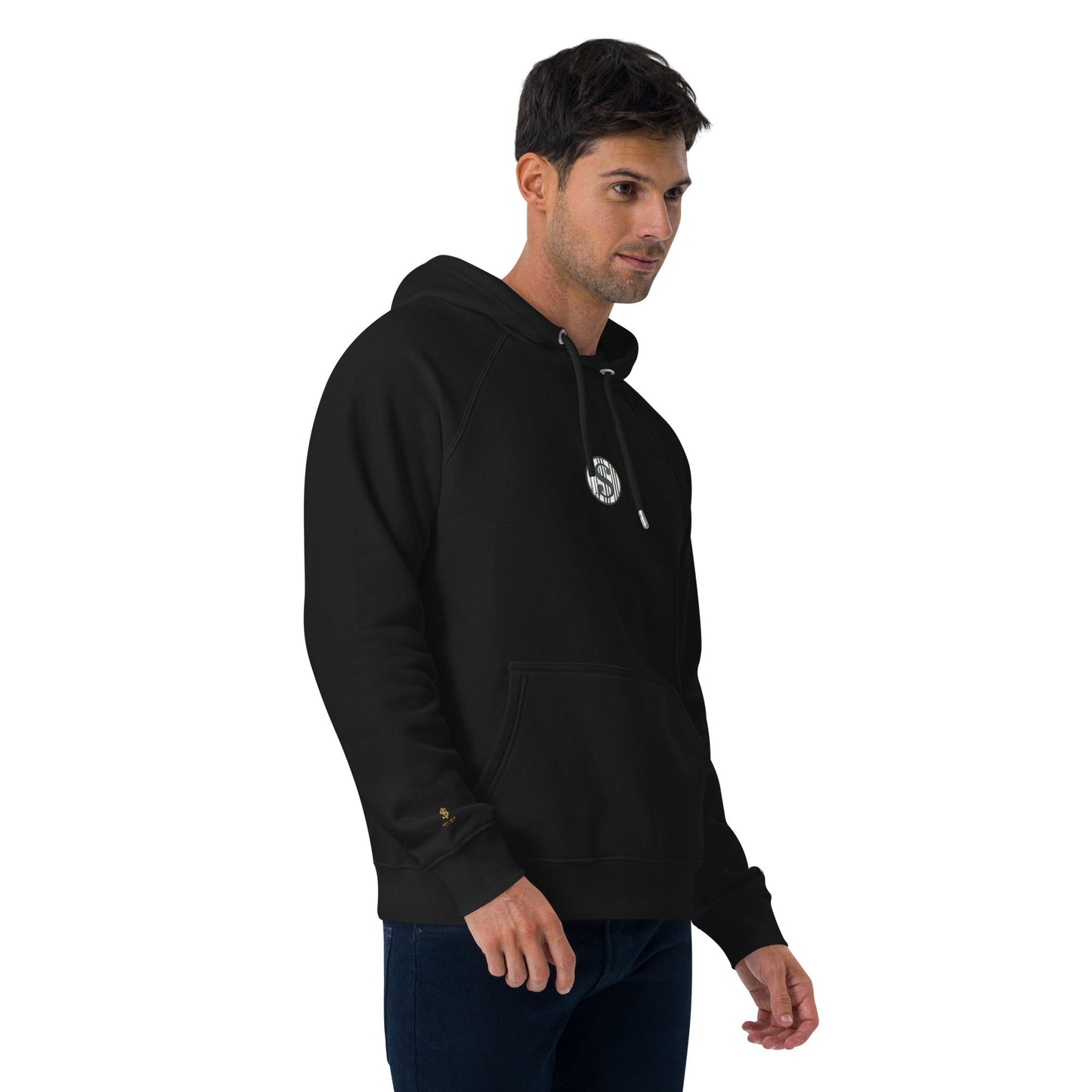 Sudadera raglán con capucha, unisex, de graffiti, estampada grande, de MDB Co.
