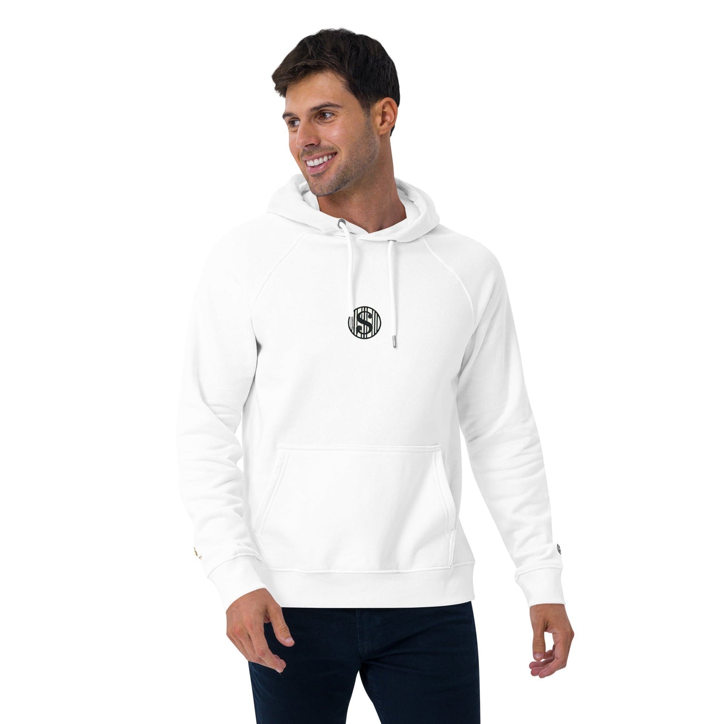 Sudadera raglán con capucha, unisex, de graffiti, estampada grande, de MDB Co.