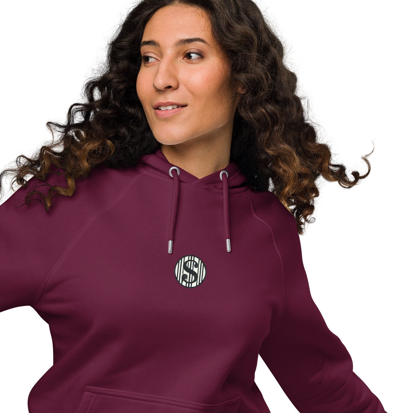 Sudadera raglán con capucha, unisex, de graffiti, estampada grande, de MDB Co.