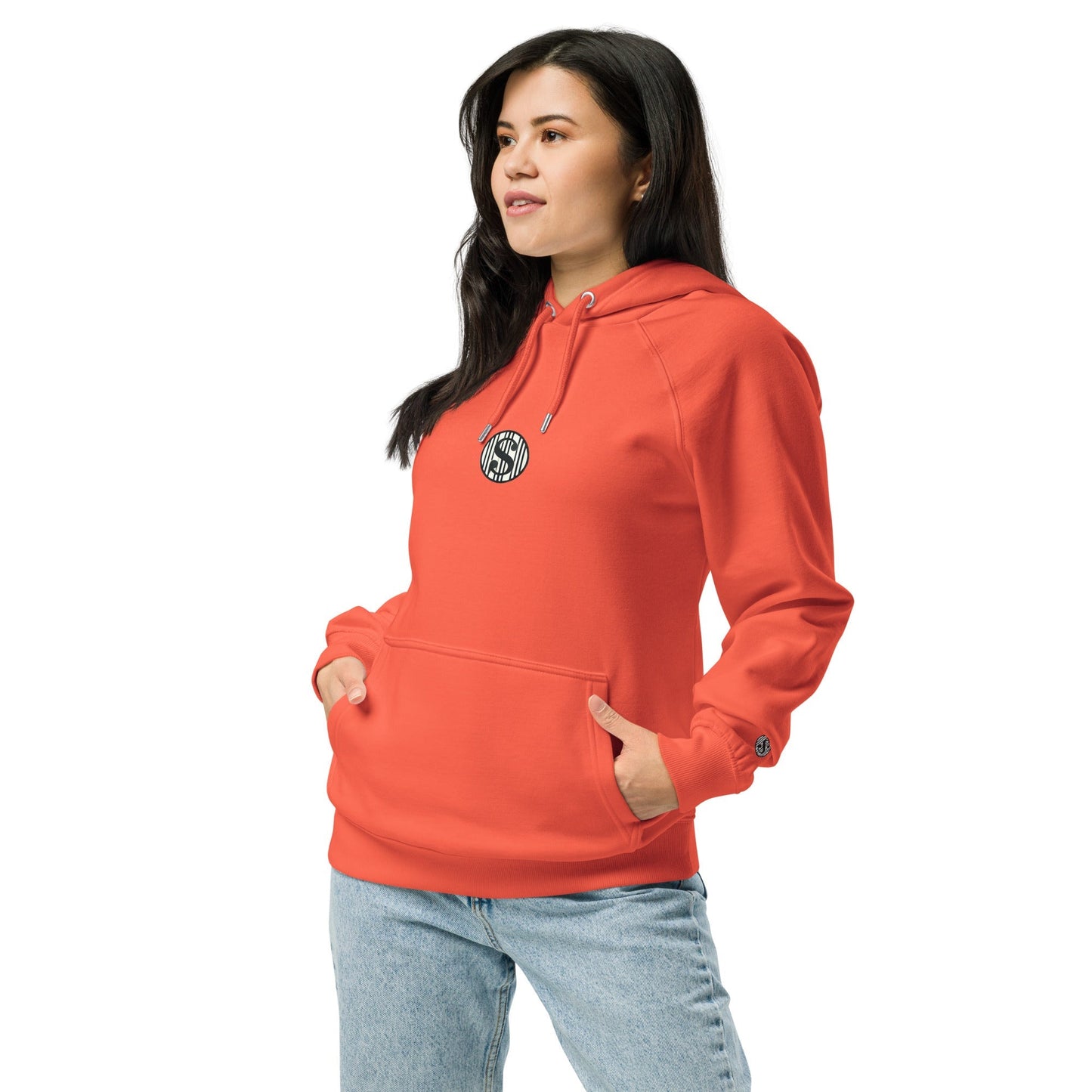 Sudadera raglán con capucha, unisex, de graffiti, estampada grande, de MDB Co.