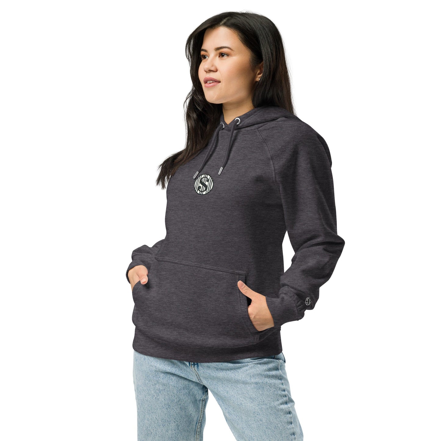 Sudadera raglán con capucha, unisex, de graffiti, estampada grande, de MDB Co.