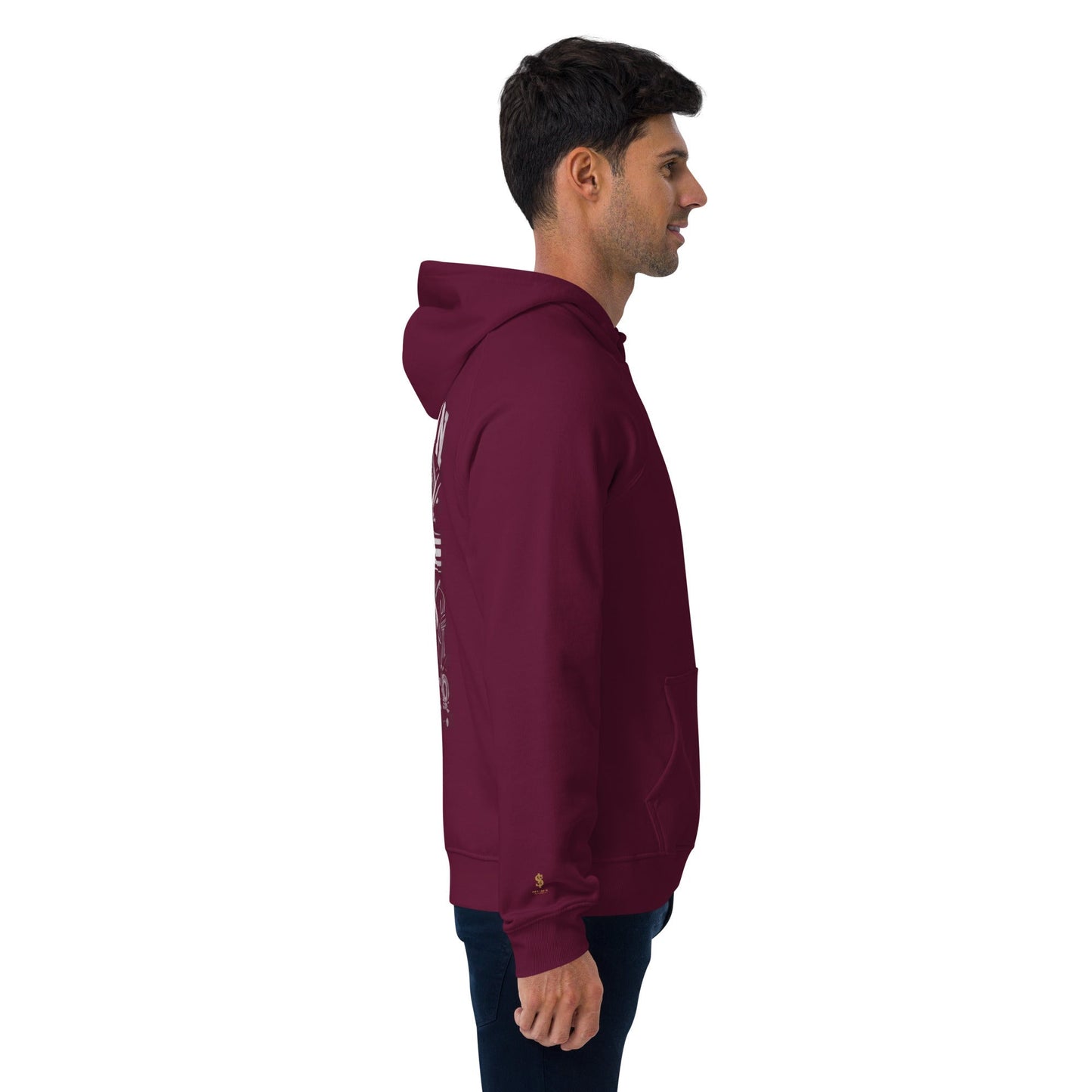 Sudadera raglán con capucha, unisex, de graffiti, estampada grande, de MDB Co.