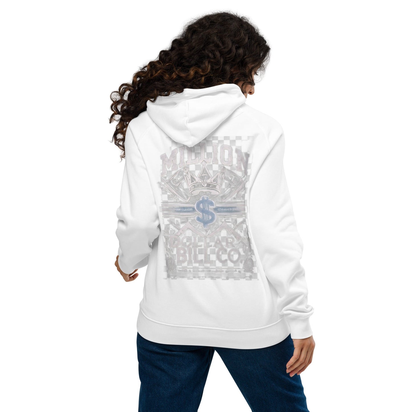 Sudadera raglán con capucha, unisex, de graffiti, estampada grande, de MDB Co.