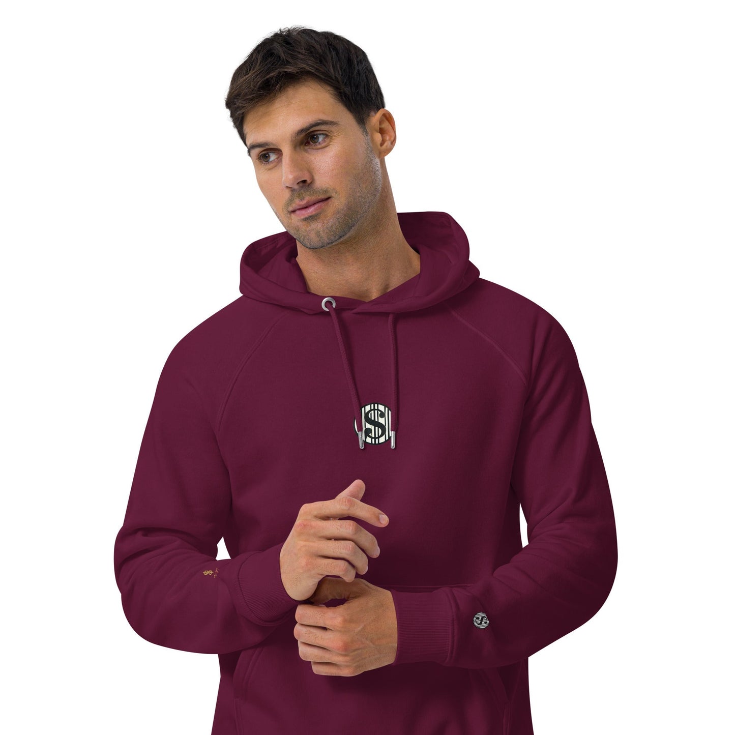 Sudadera raglán con capucha, unisex, de graffiti, estampada grande, de MDB Co.