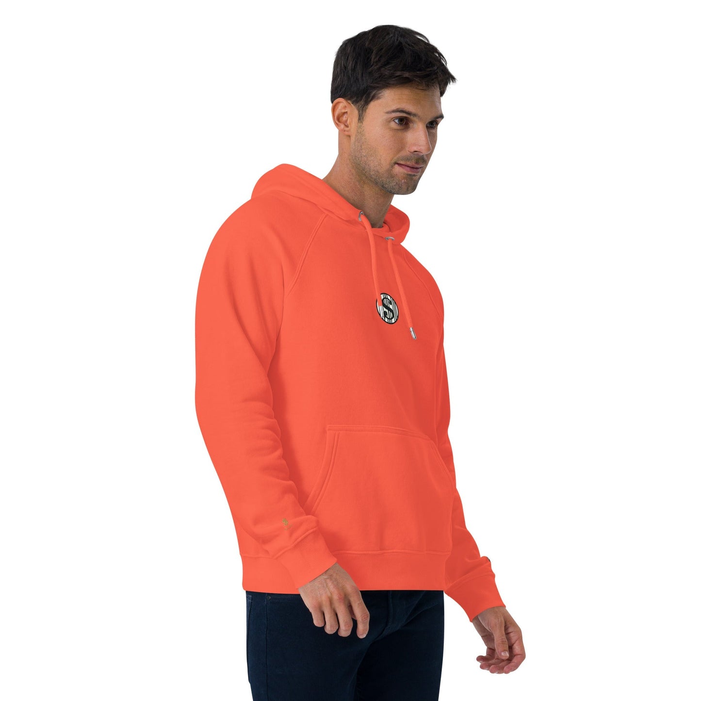 Sudadera raglán con capucha, unisex, de graffiti, estampada grande, de MDB Co.