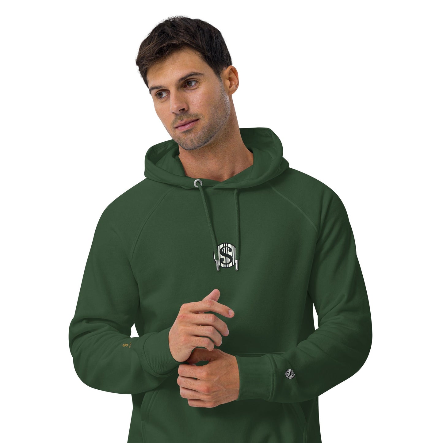 Sudadera raglán con capucha, unisex, de graffiti, estampada grande, de MDB Co.