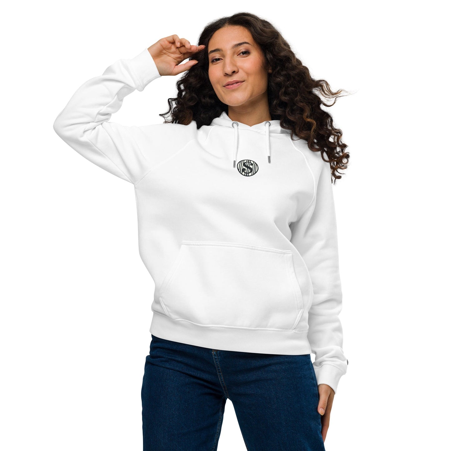 Sudadera raglán con capucha, unisex, de graffiti, estampada grande, de MDB Co.