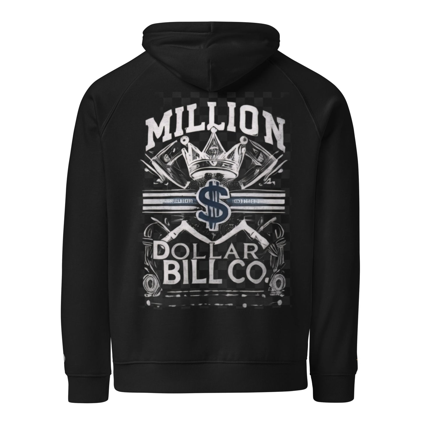 Sudadera raglán con capucha, unisex, de graffiti, estampada grande, de MDB Co.