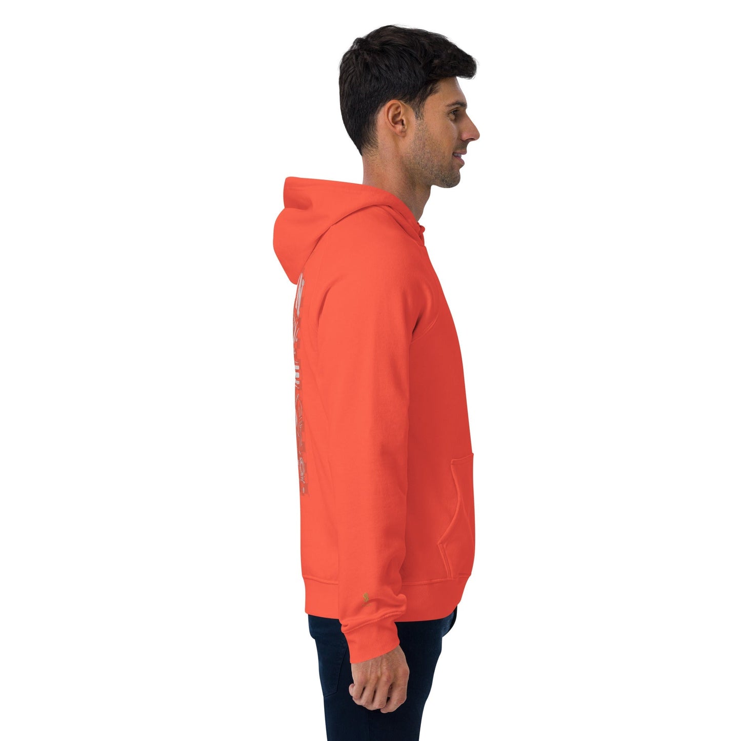 Sudadera raglán con capucha, unisex, de graffiti, estampada grande, de MDB Co.