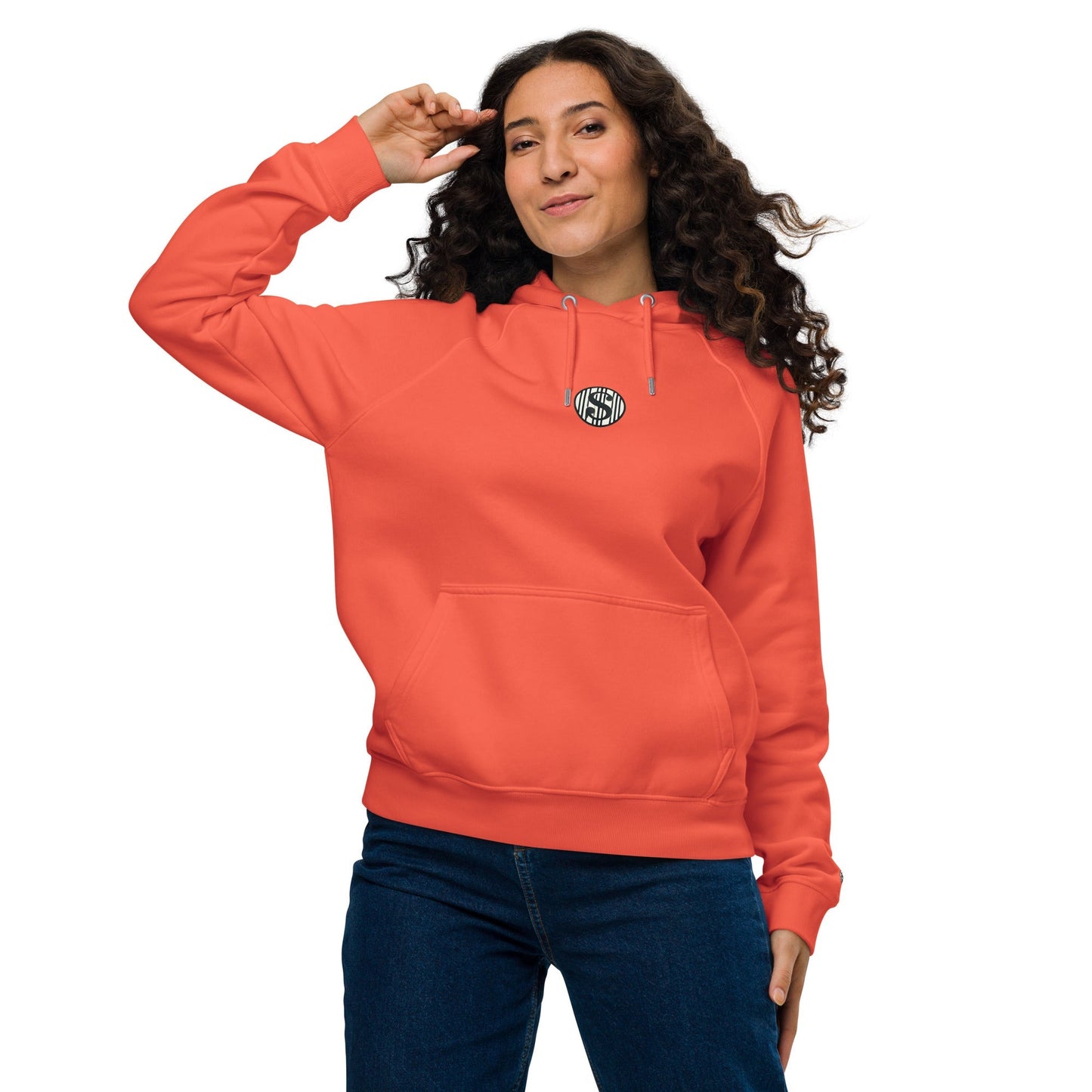 Sudadera raglán con capucha, unisex, de graffiti, estampada grande, de MDB Co.