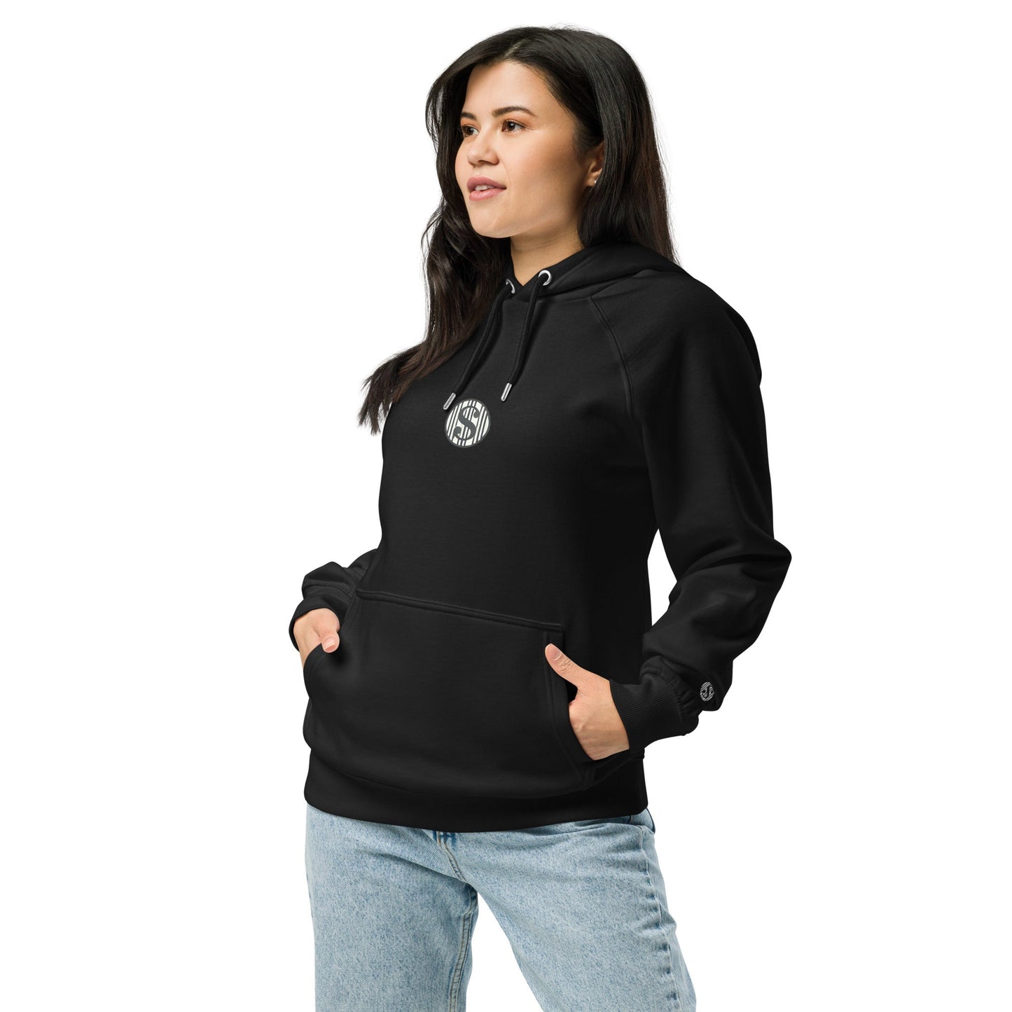 Sudadera raglán con capucha, unisex, de graffiti, estampada grande, de MDB Co.