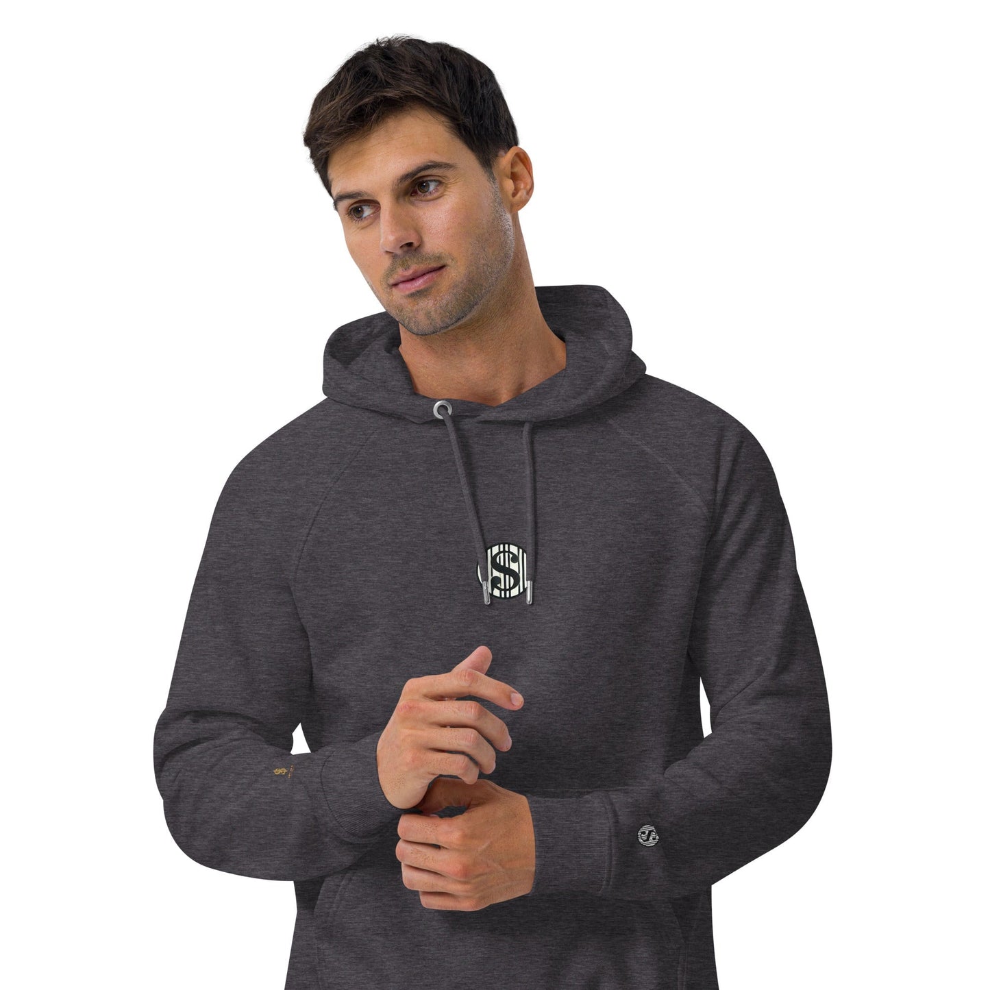 Sudadera raglán con capucha, unisex, de graffiti, estampada grande, de MDB Co.