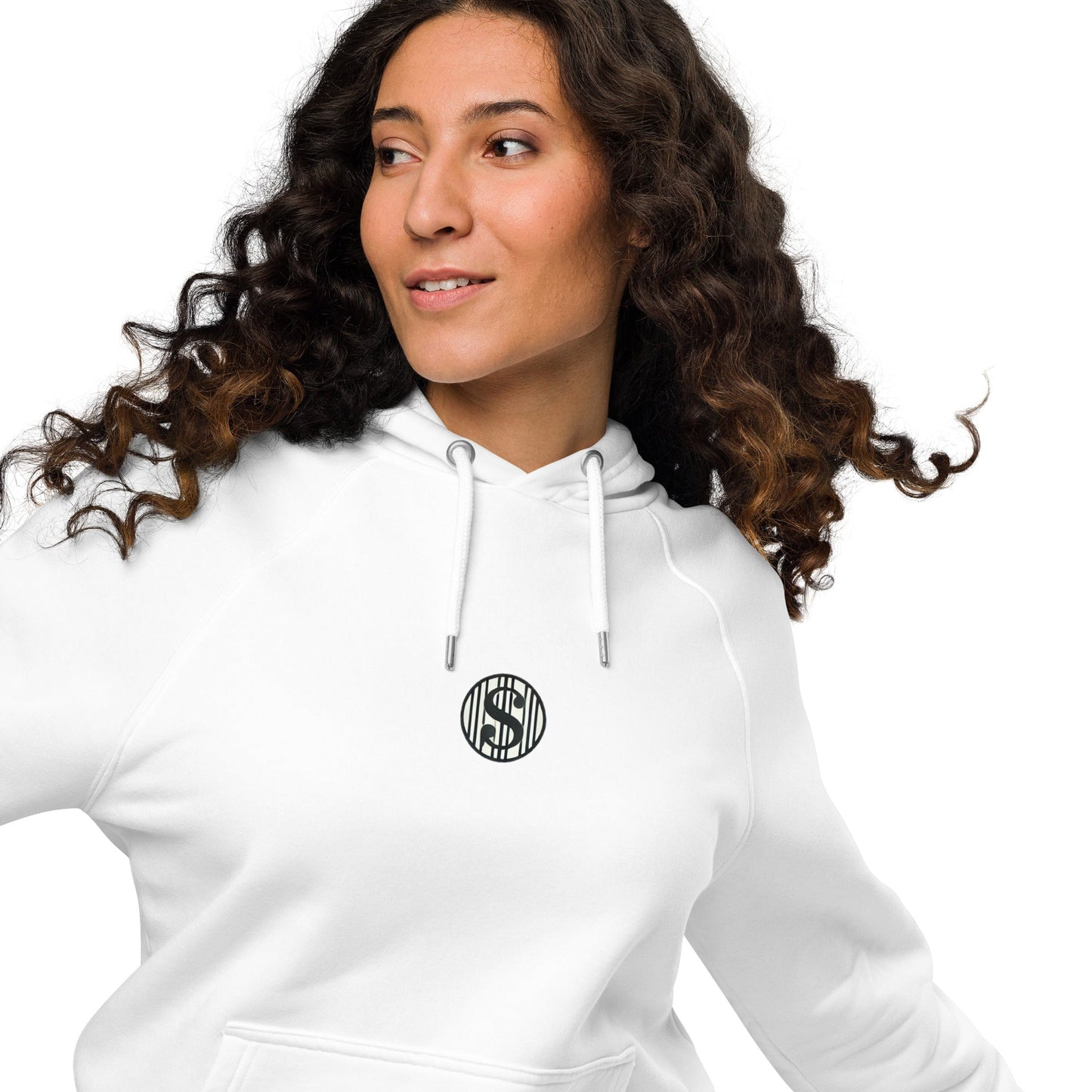 Sudadera raglán con capucha, unisex, de graffiti, estampada grande, de MDB Co.