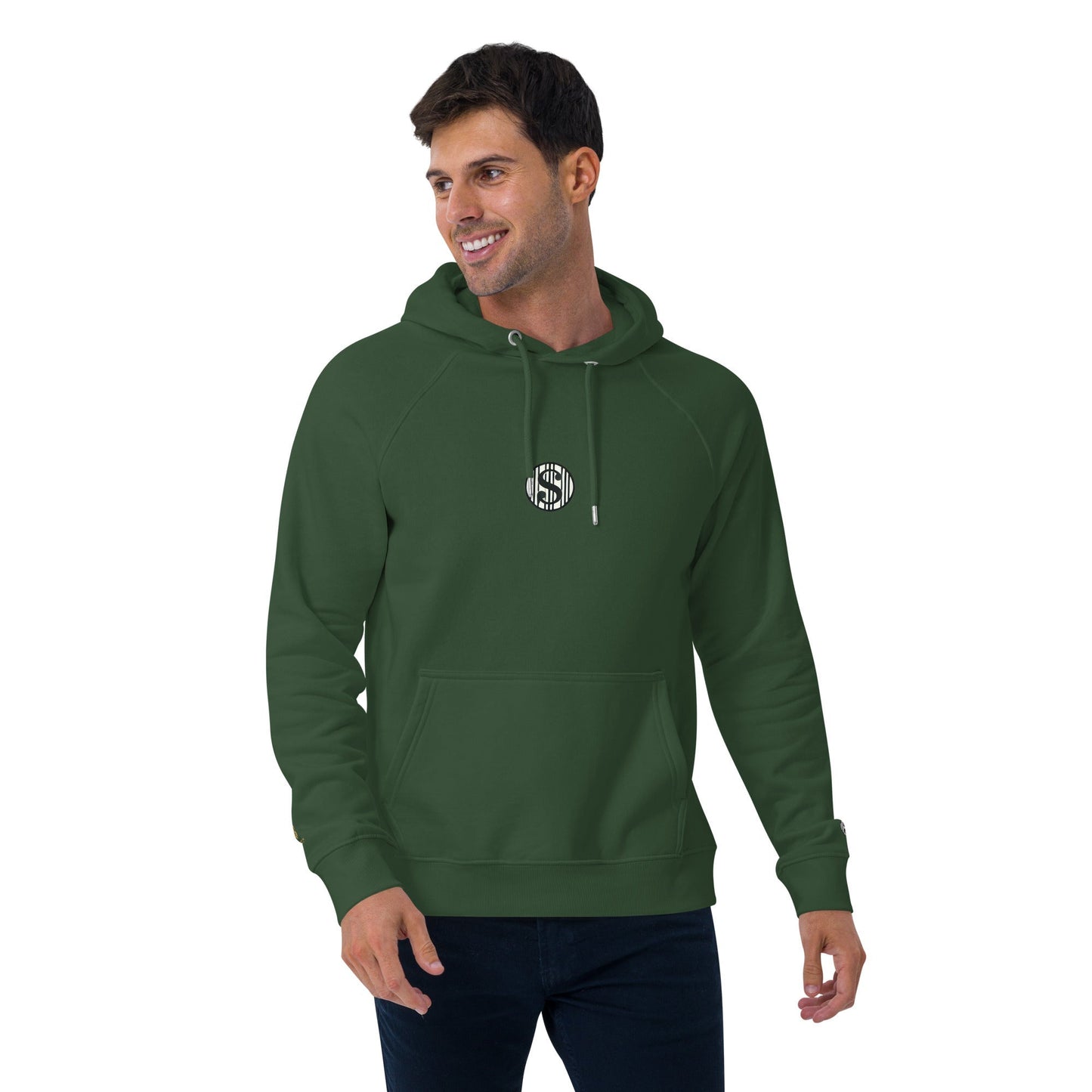 Sudadera raglán con capucha, unisex, de graffiti, estampada grande, de MDB Co.