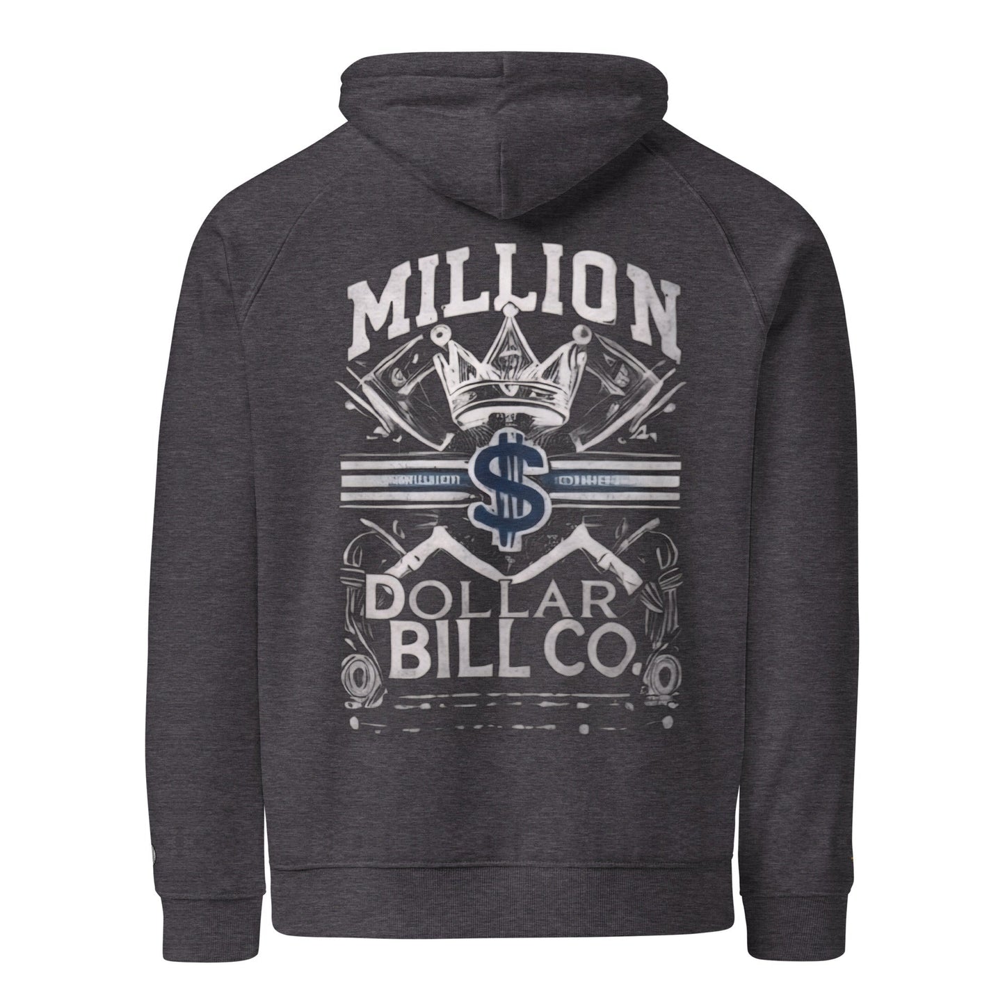 Sudadera raglán con capucha, unisex, de graffiti, estampada grande, de MDB Co.