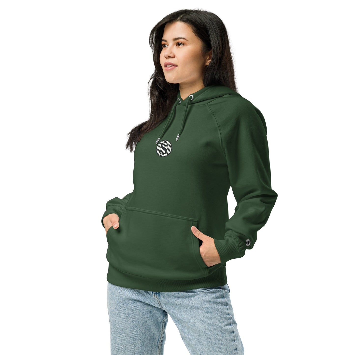 Sudadera raglán con capucha, unisex, de graffiti, estampada grande, de MDB Co.