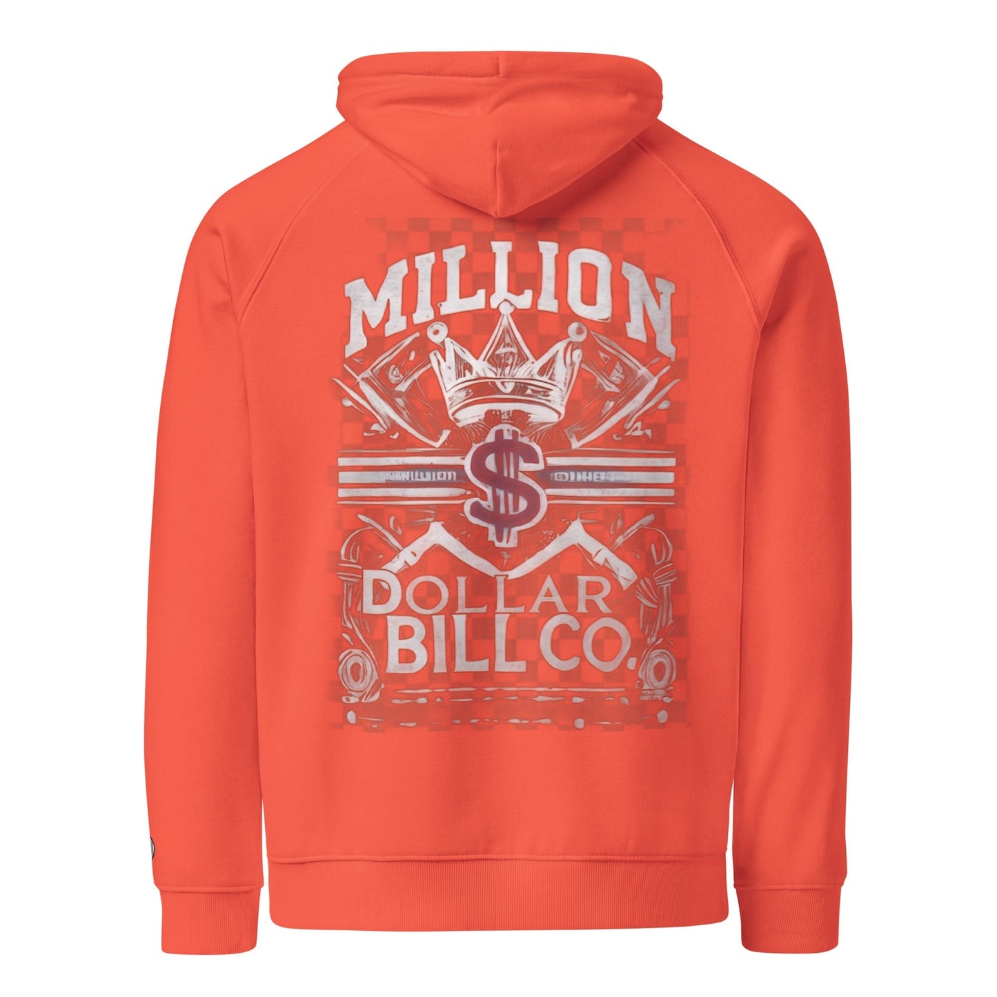 Sudadera raglán con capucha, unisex, de graffiti, estampada grande, de MDB Co.