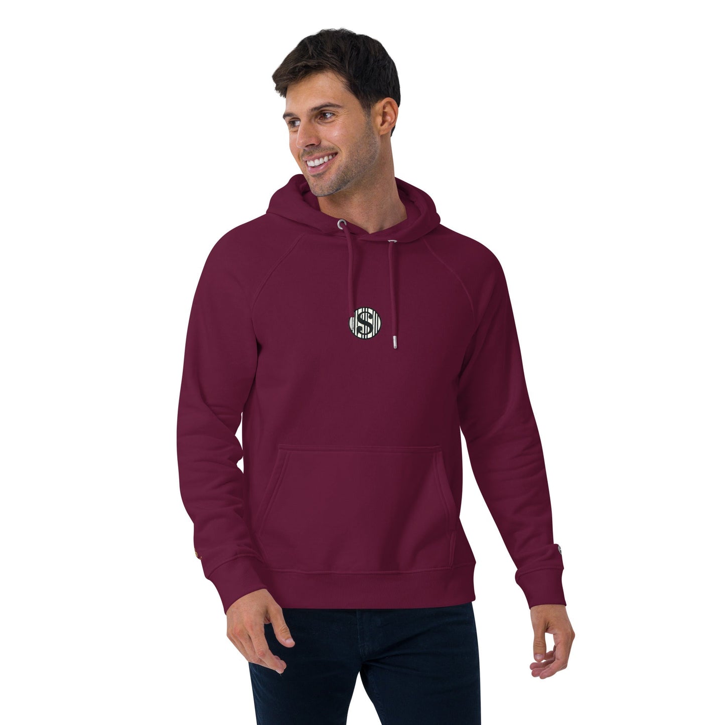 Sudadera raglán con capucha, unisex, de graffiti, estampada grande, de MDB Co.