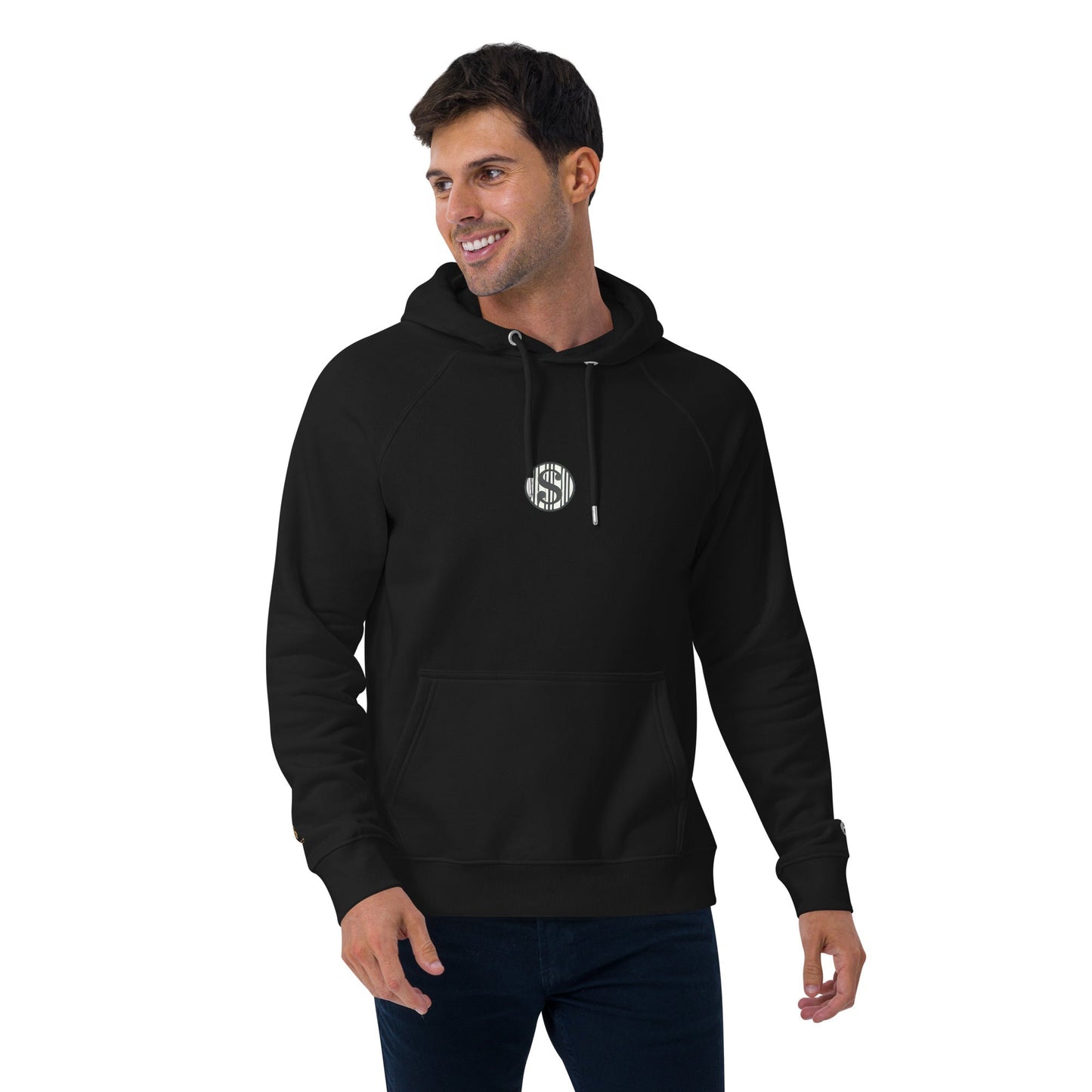 Sudadera raglán con capucha, unisex, de graffiti, estampada grande, de MDB Co.