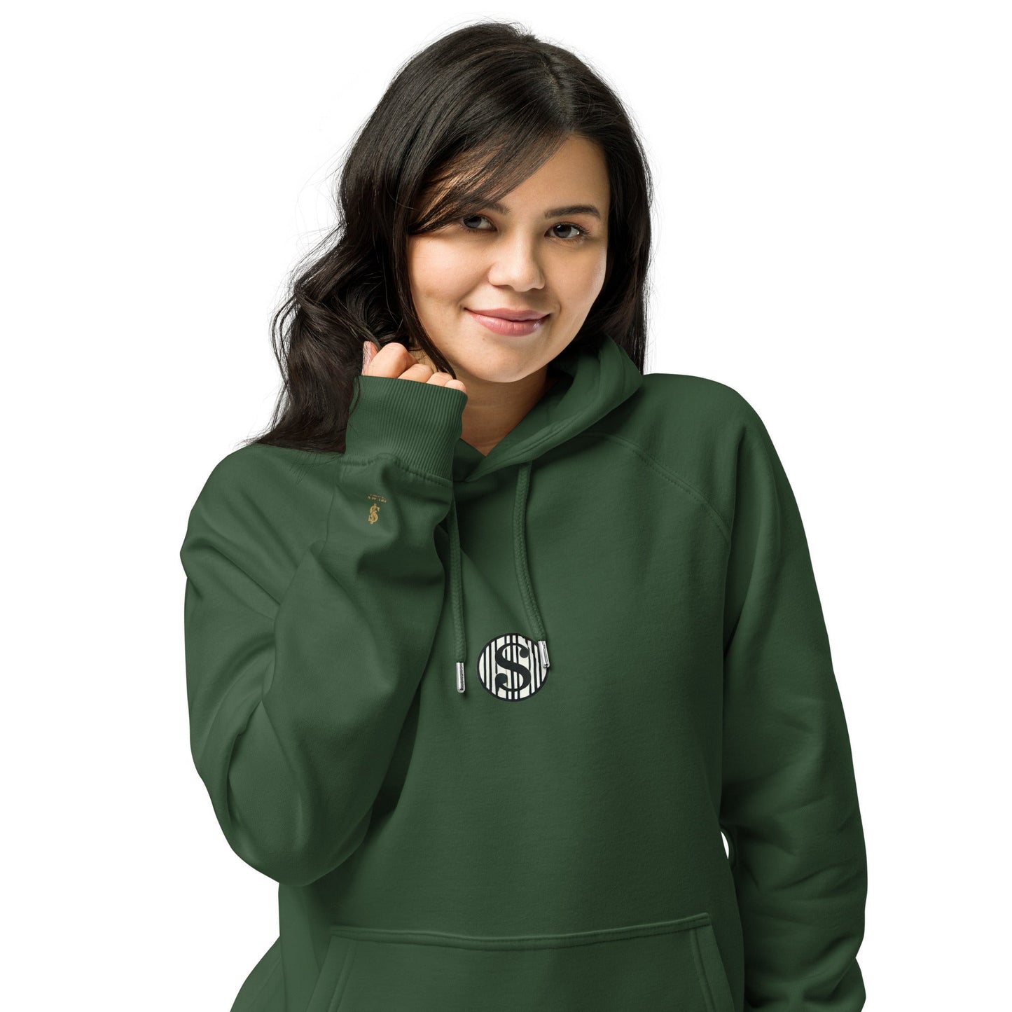 Sudadera raglán con capucha, unisex, de graffiti, estampada grande, de MDB Co.