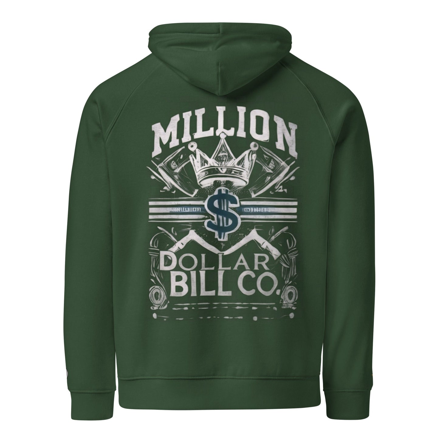Sudadera raglán con capucha, unisex, de graffiti, estampada grande, de MDB Co.