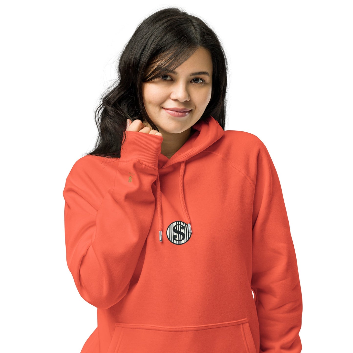 Sudadera raglán con capucha, unisex, de graffiti, estampada grande, de MDB Co.