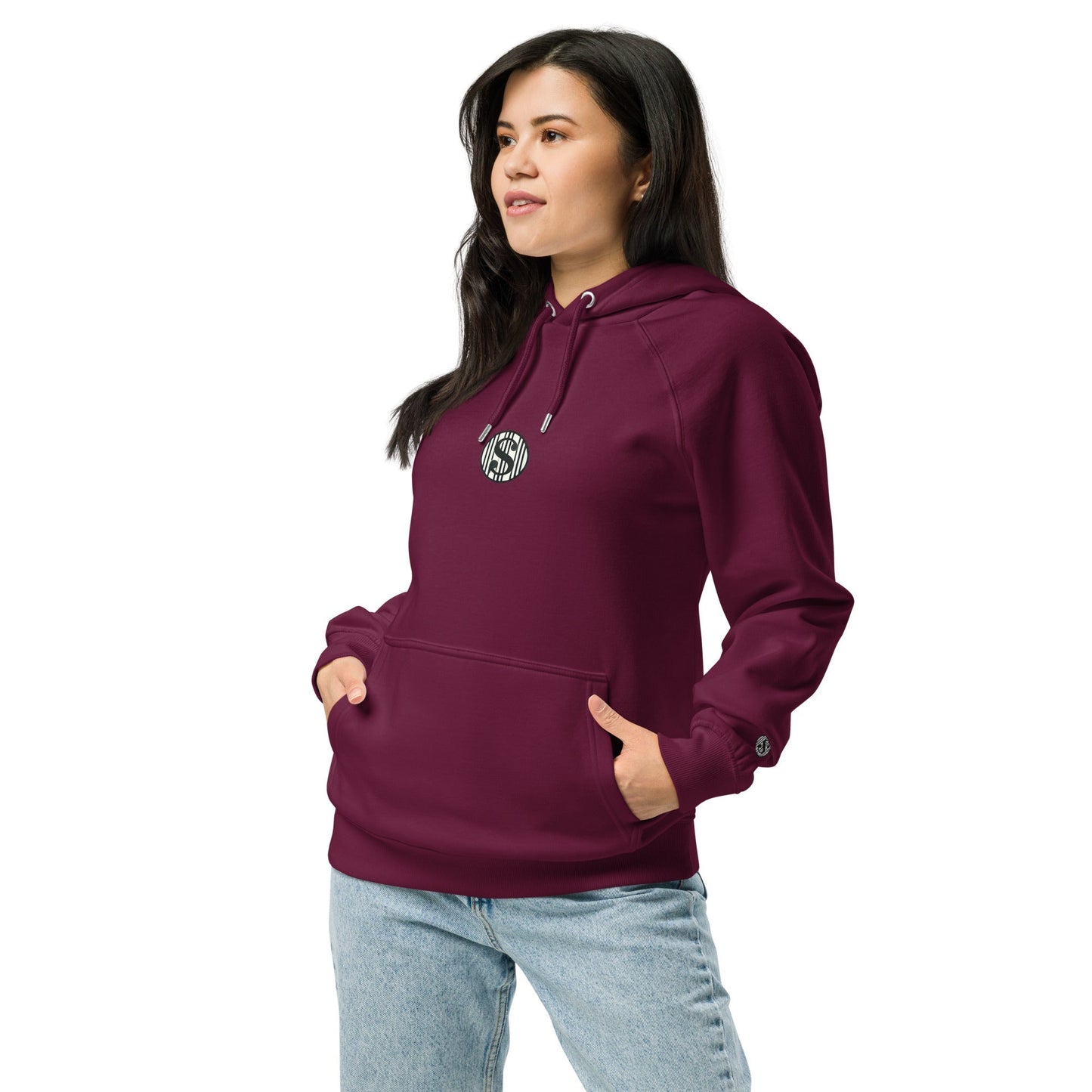 Sudadera raglán con capucha, unisex, de graffiti, estampada grande, de MDB Co.