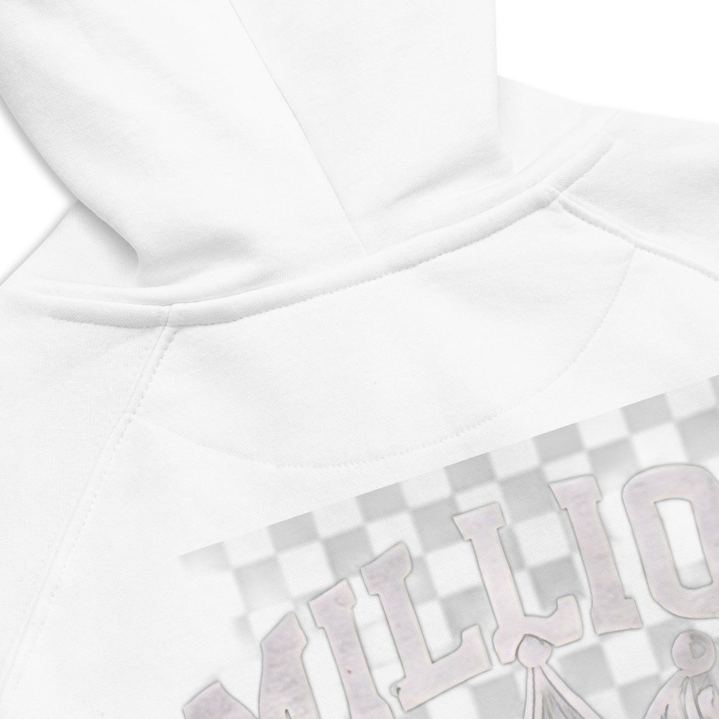 Sudadera raglán con capucha, unisex, de graffiti, estampada grande, de MDB Co.