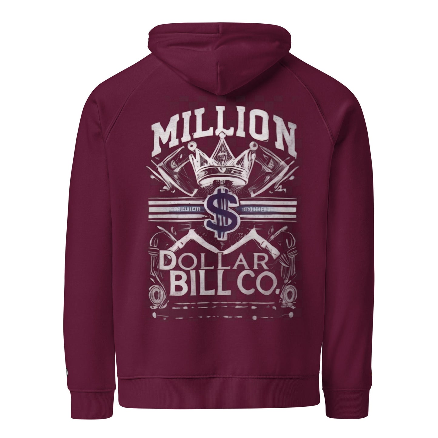 Sudadera raglán con capucha, unisex, de graffiti, estampada grande, de MDB Co.