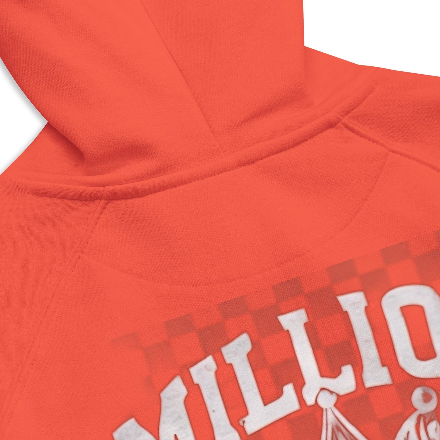 Sudadera raglán con capucha, unisex, de graffiti, estampada grande, de MDB Co.