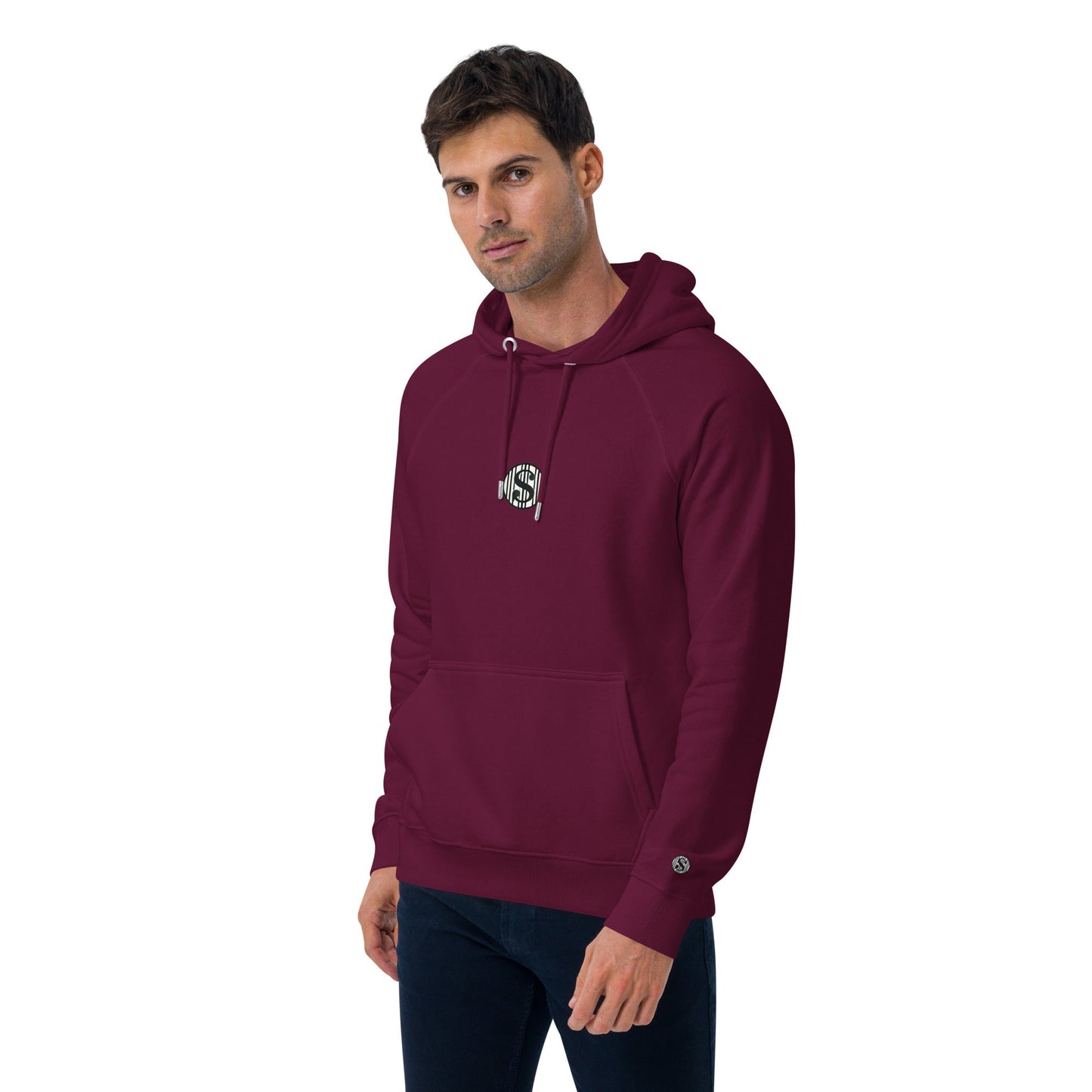 Sudadera raglán con capucha, unisex, de graffiti, estampada grande, de MDB Co.
