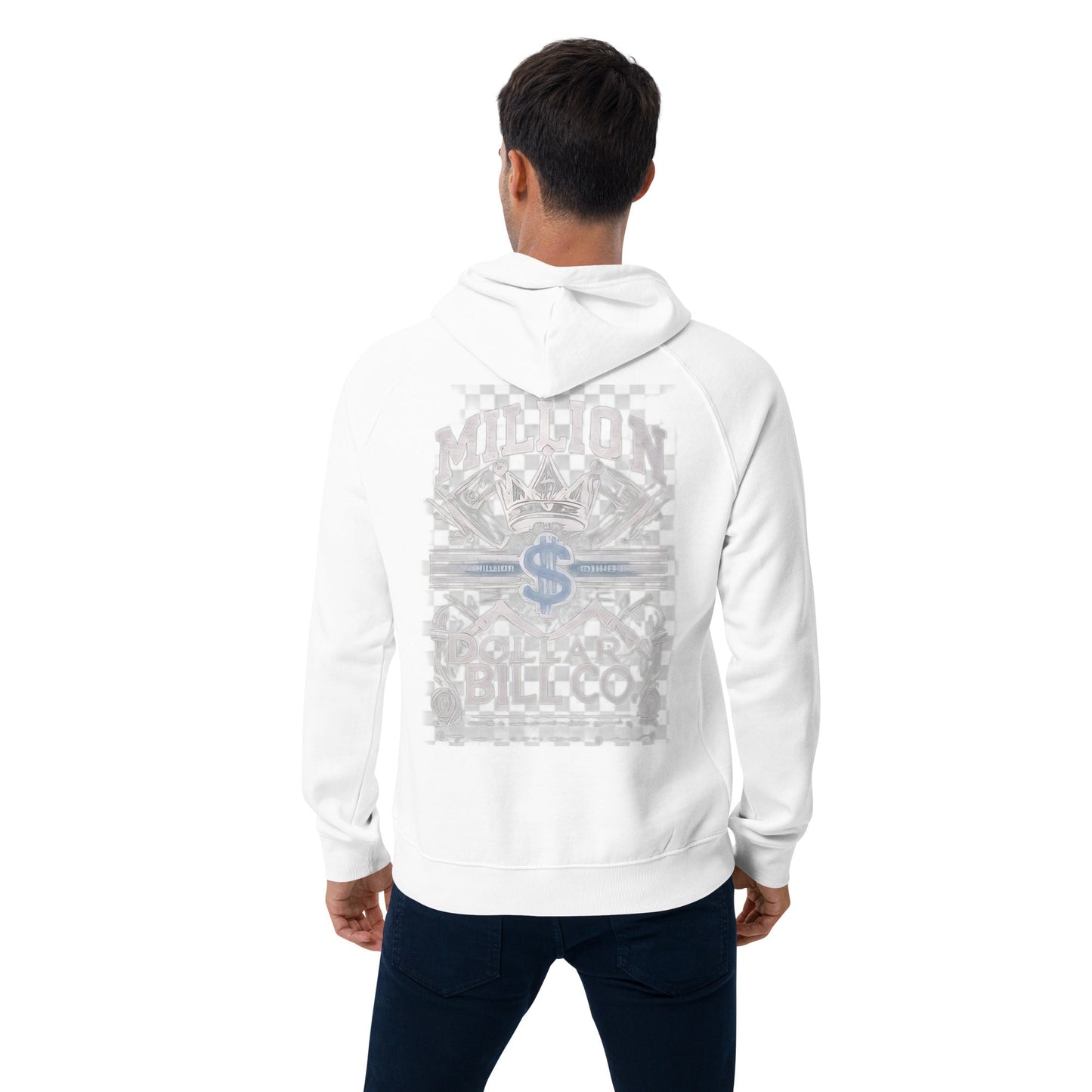 Sudadera raglán con capucha, unisex, de graffiti, estampada grande, de MDB Co.