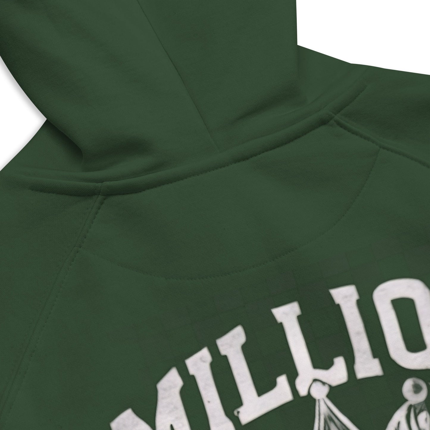 Sudadera raglán con capucha, unisex, de graffiti, estampada grande, de MDB Co.