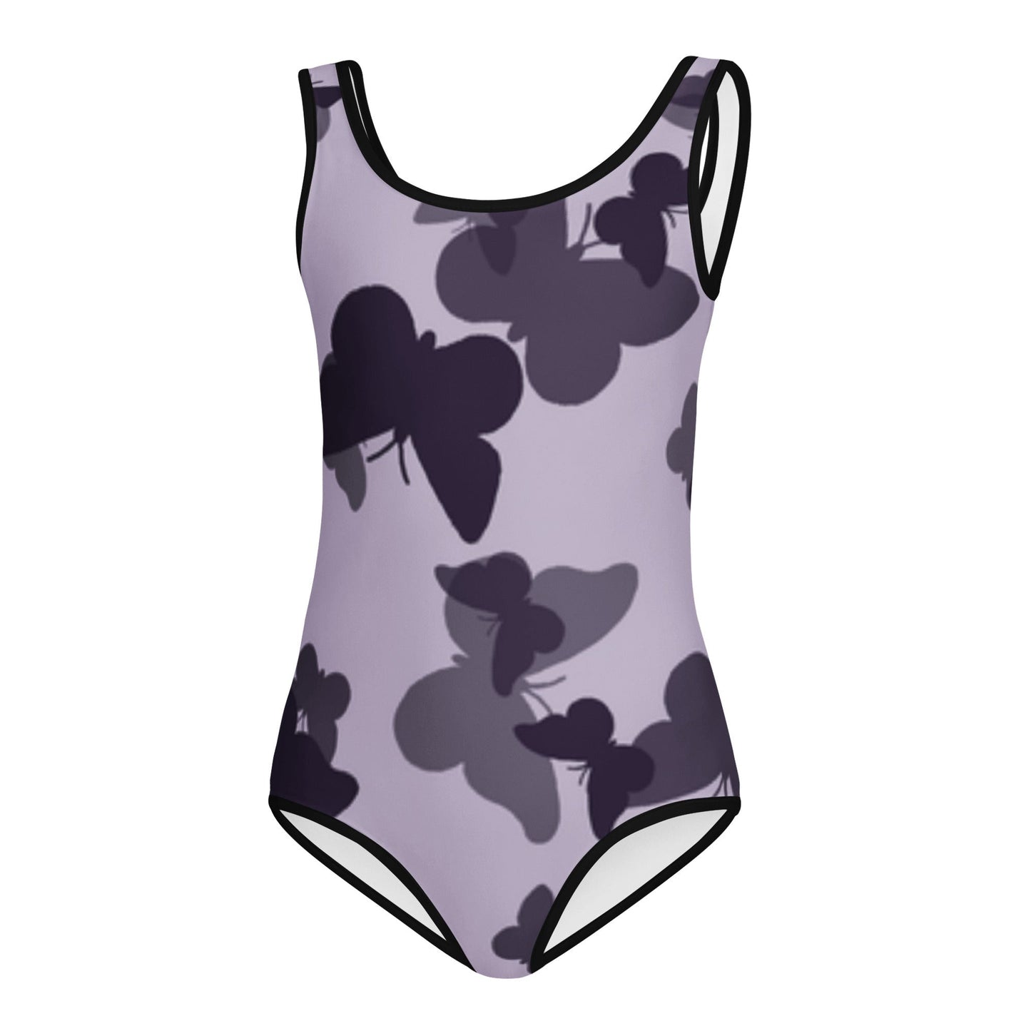 MDB Co. Butterfly Fatigue (purp) All-Over Print Kids Swimsuit