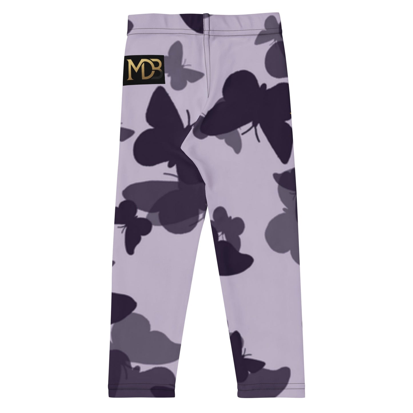 MDB Co. Butterfly Fatigue- Purp Kid's Leggings
