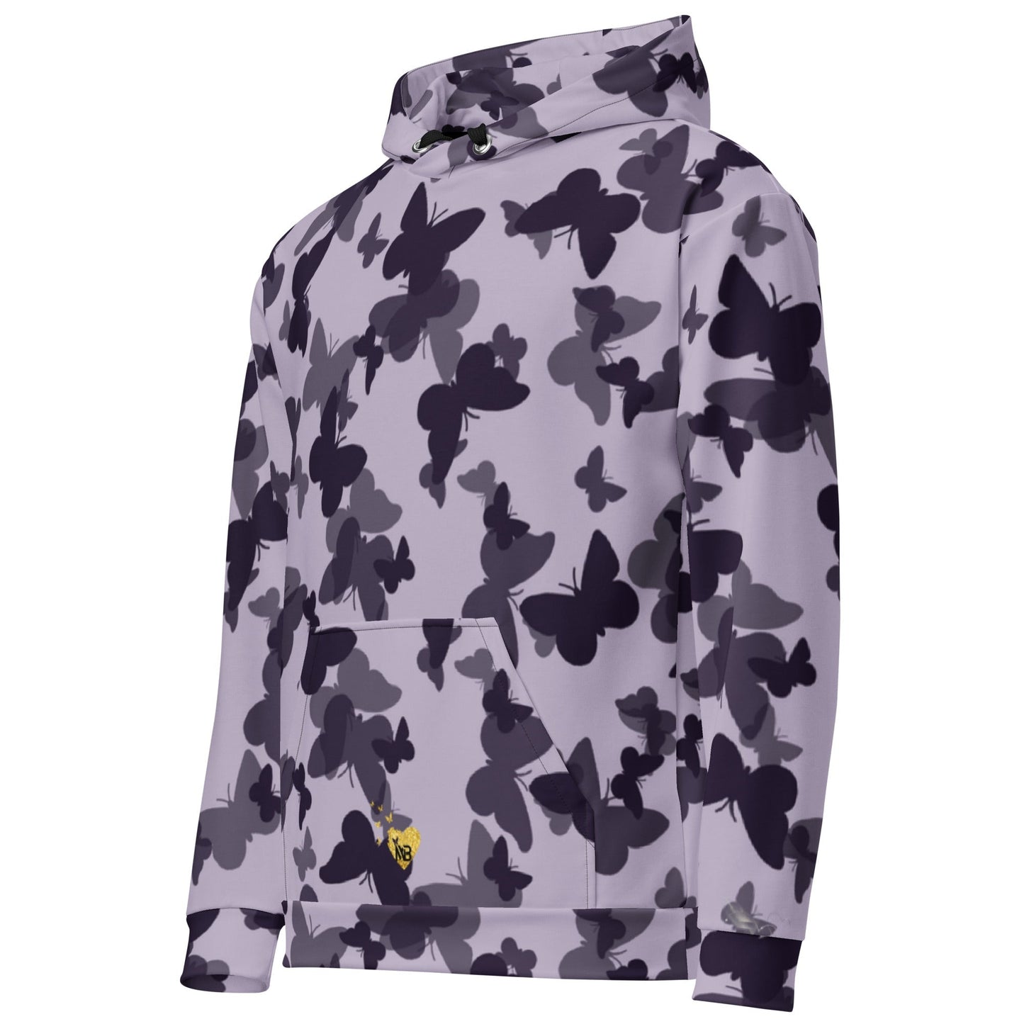 MDB Co. Butterfly Fatigue (purp) Unisex Hoodie
