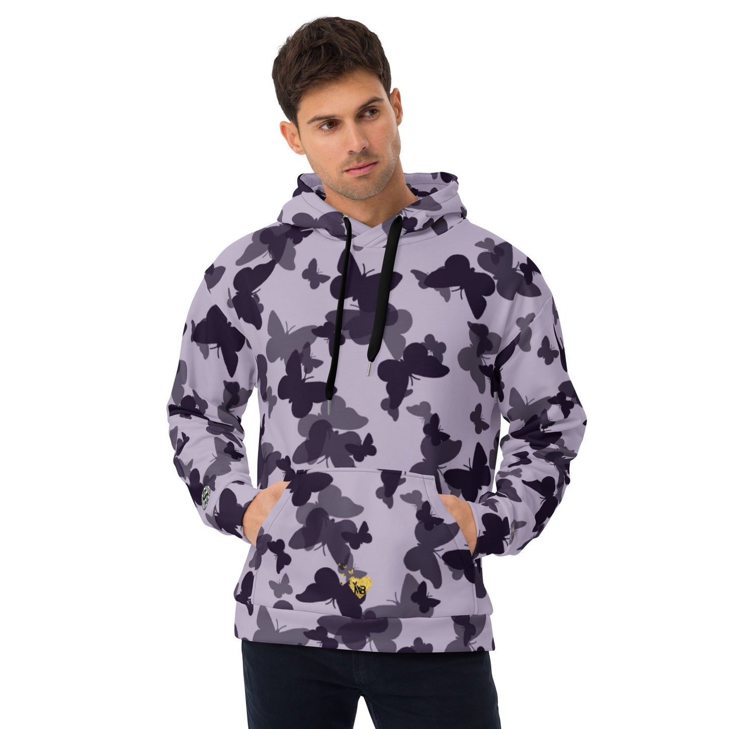 MDB Co. Butterfly Fatigue (purp) Unisex Hoodie