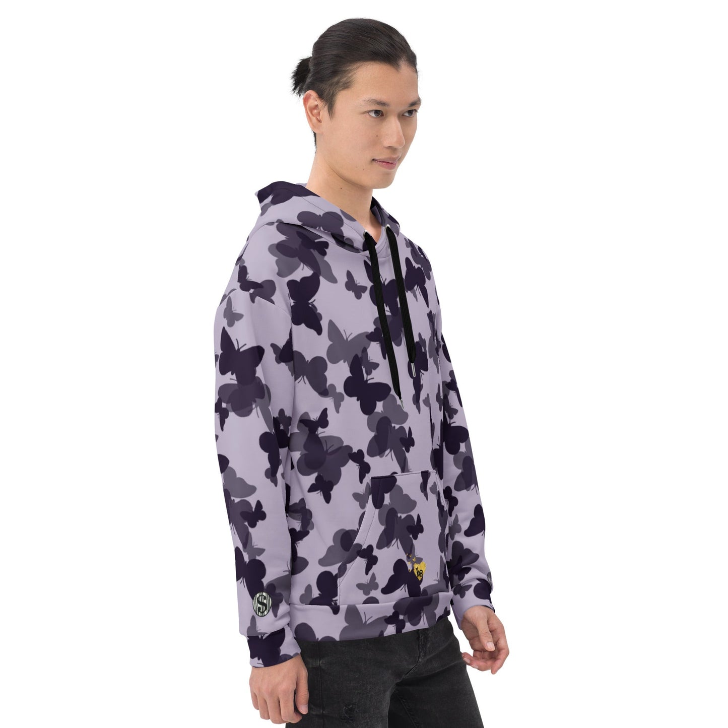 MDB Co. Butterfly Fatigue (purp) Unisex Hoodie