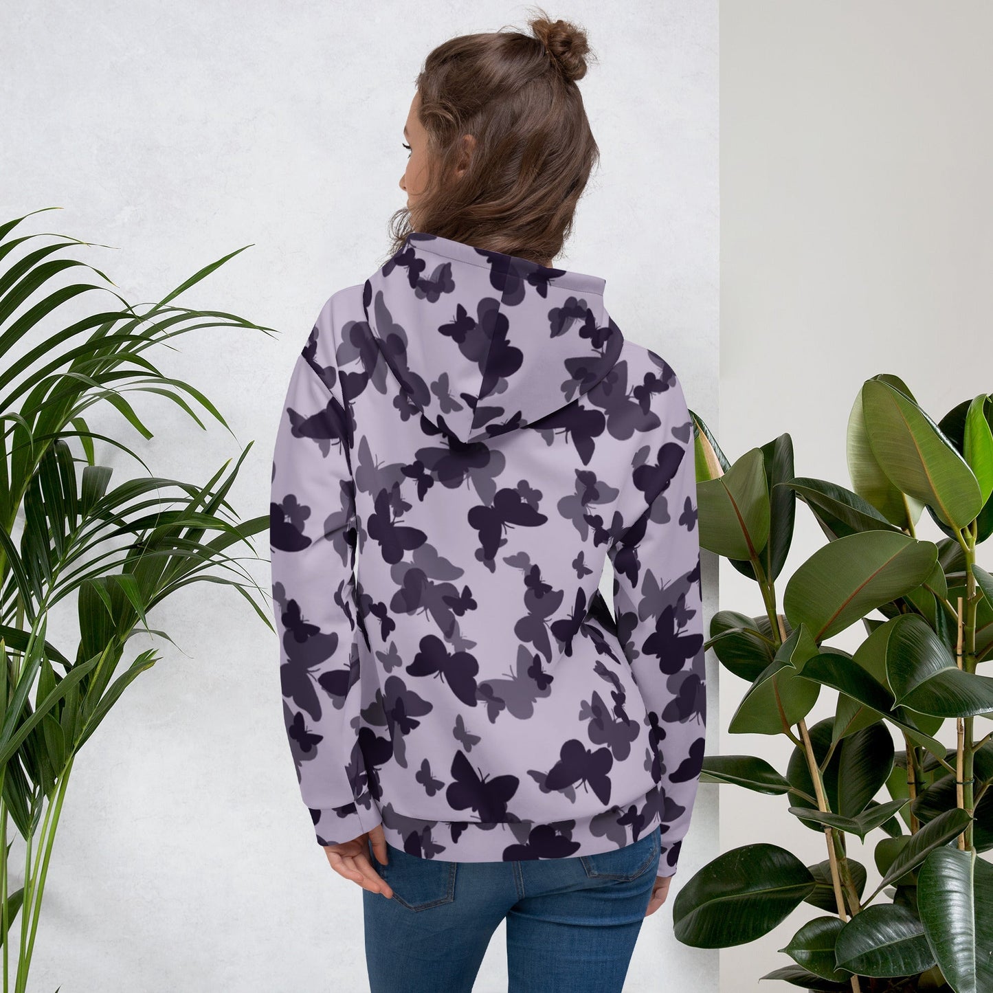 MDB Co. Butterfly Fatigue (purp) Unisex Hoodie