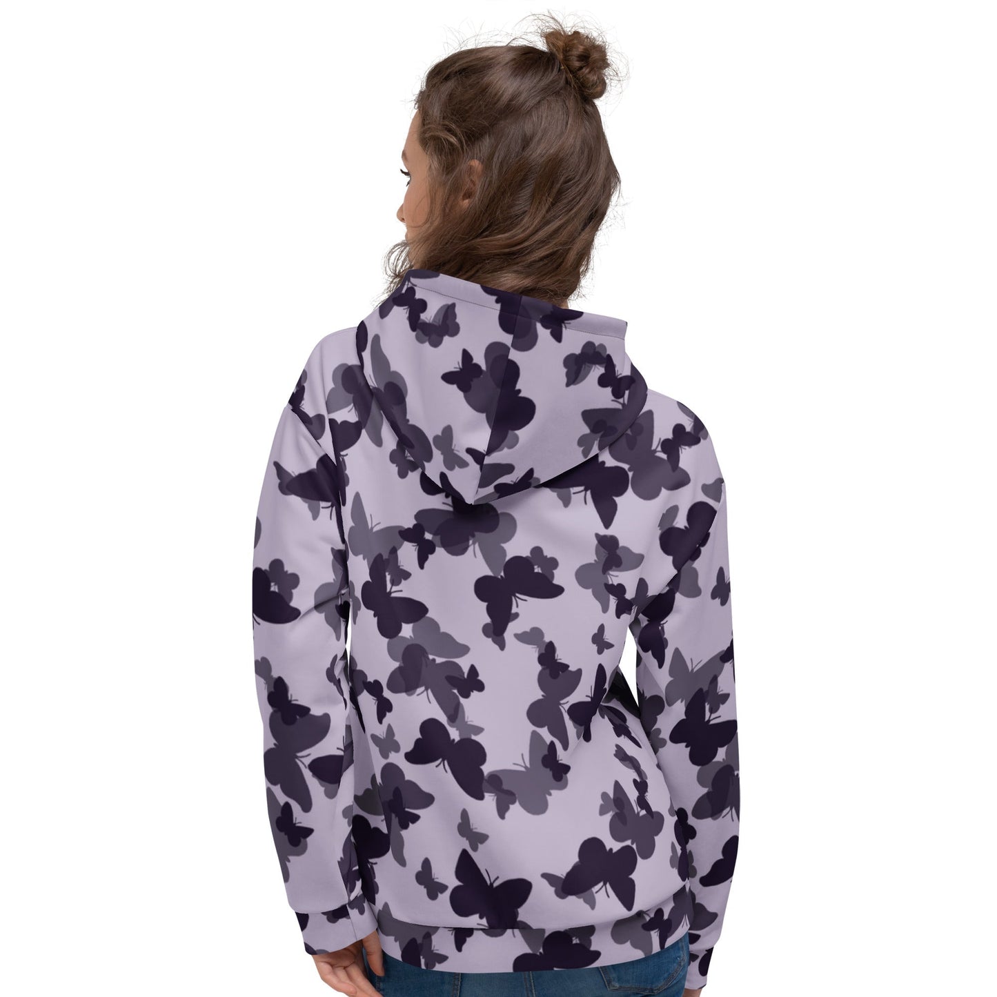 MDB Co. Butterfly Fatigue (purp) Unisex Hoodie
