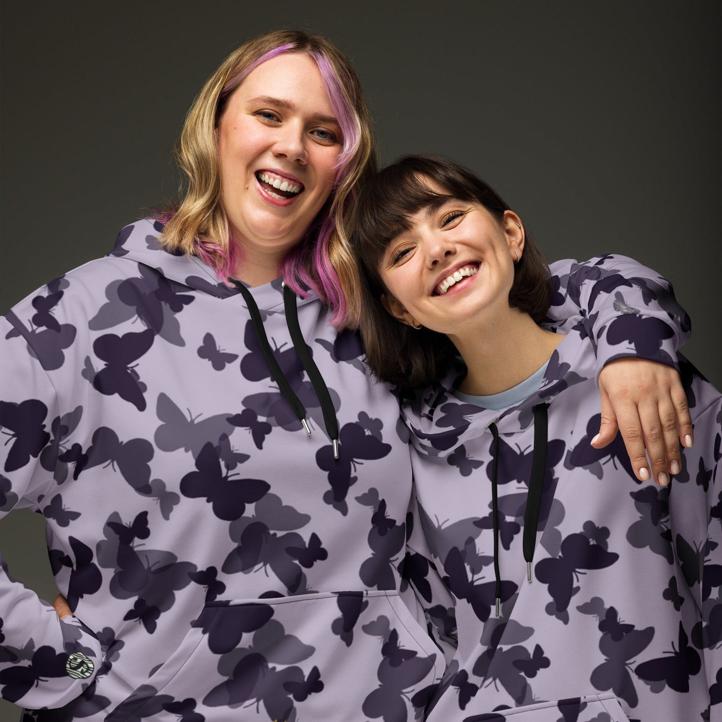 MDB Co. Butterfly Fatigue (purp) Unisex Hoodie