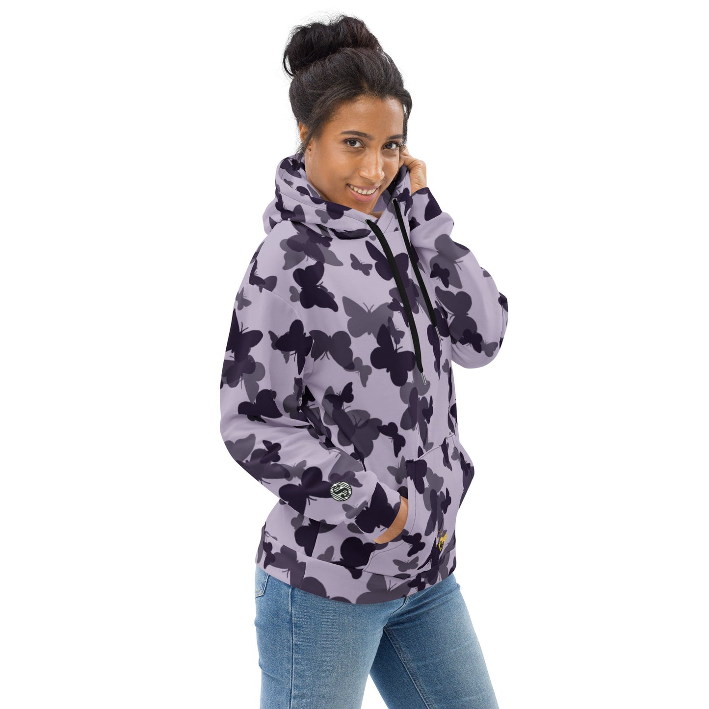MDB Co. Butterfly Fatigue (purp) Unisex Hoodie