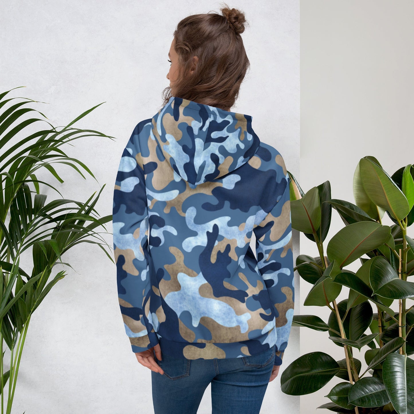 MDB Co. Cool Blue Smooth Camo Unisex Hoodie