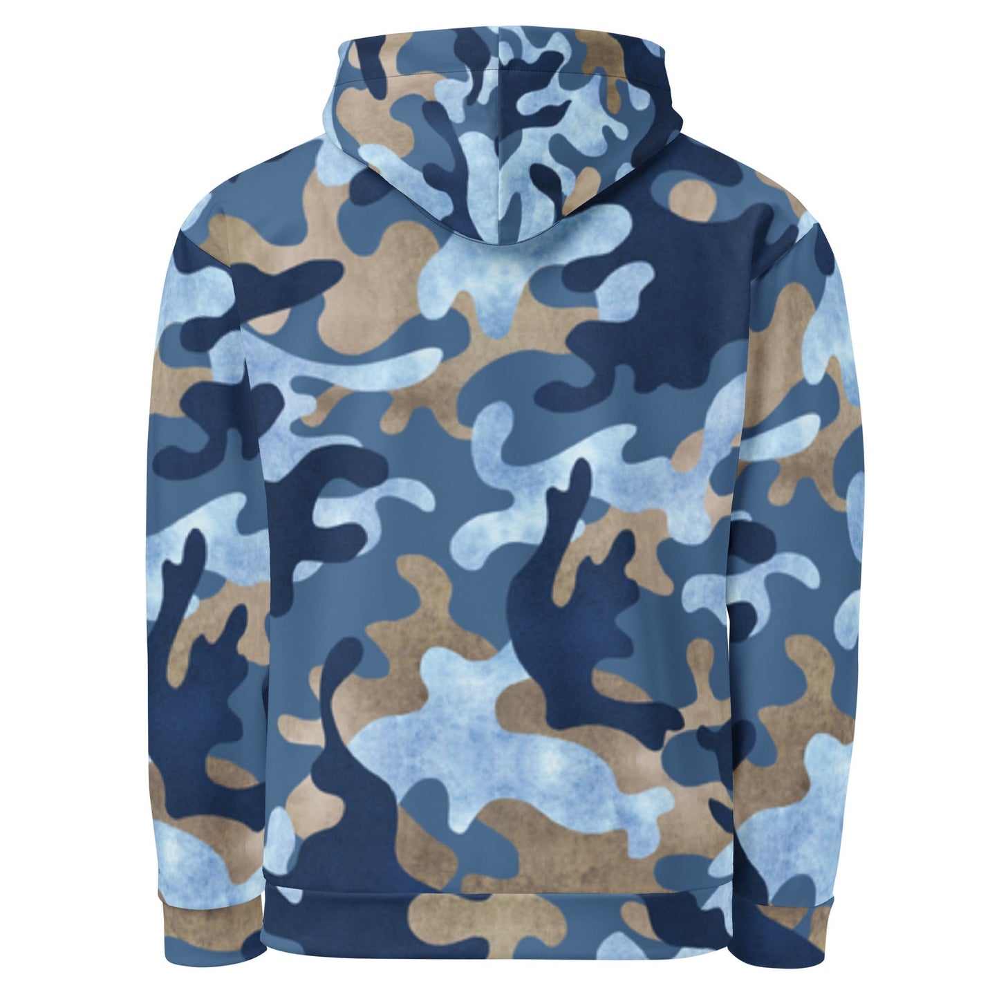 MDB Co. Cool Blue Smooth Camo Unisex Hoodie