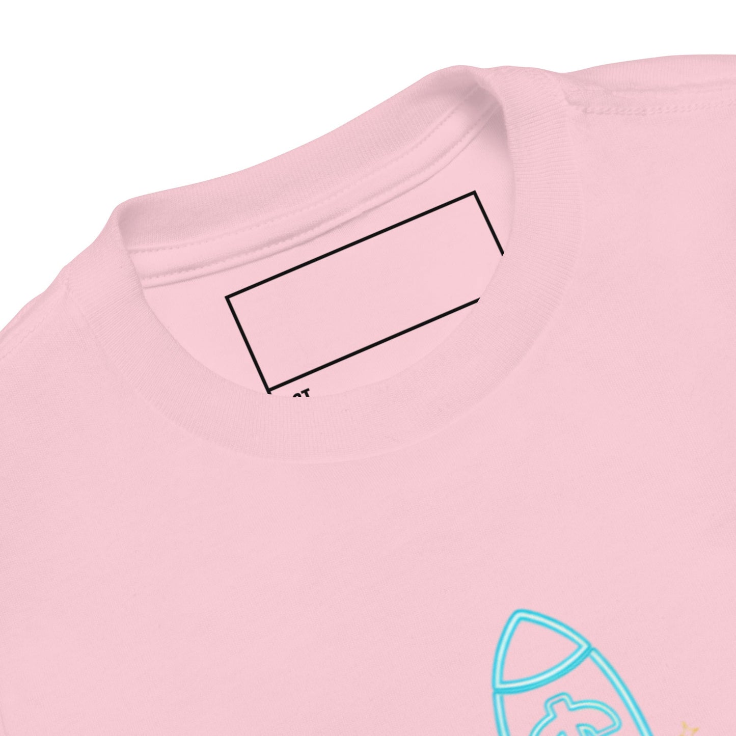 MDB Co. Dream To A Million Camiseta de manga corta unisex de neón para niños pequeños