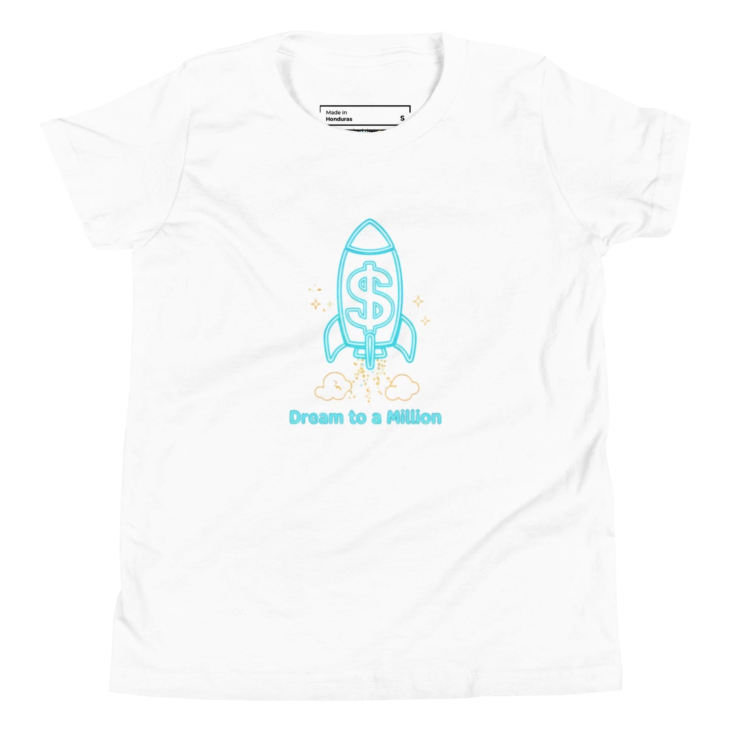 MDB Co. Dream To A Million Neon unisex Youth Short Sleeve T-Shirt